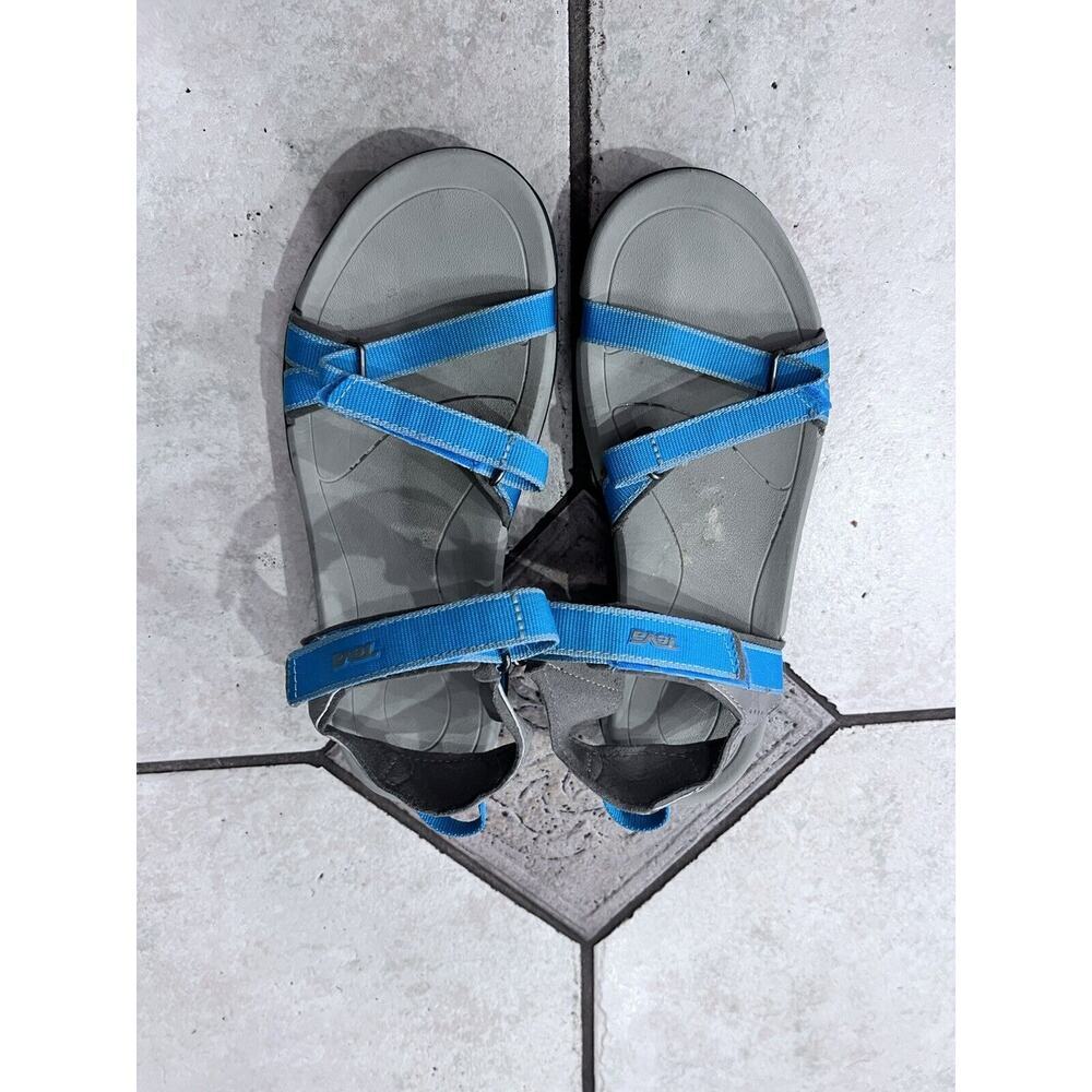 Teva Blue and Gray Sandals